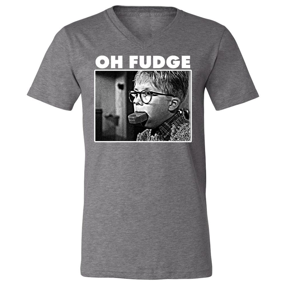 Unisex V-Neck T-Shirt - CSLE968Y - Deep Heather - 13