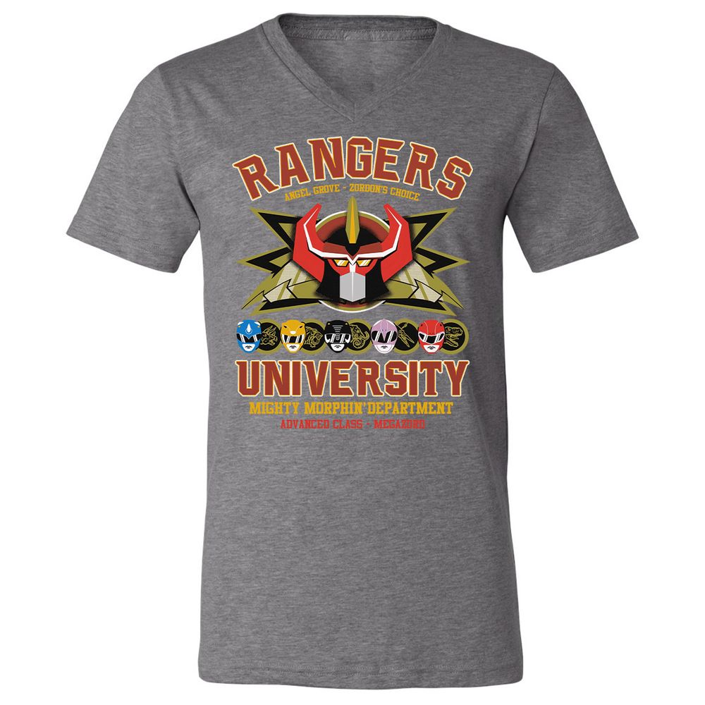 Unisex V-Neck T-Shirt - CX5RCLRG - Deep Heather - 13