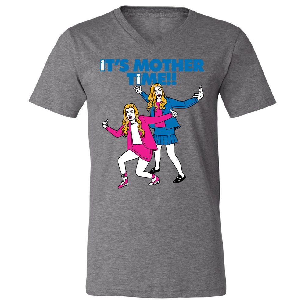 Unisex V-Neck T-Shirt - C9XBNTSV - Deep Heather - 13