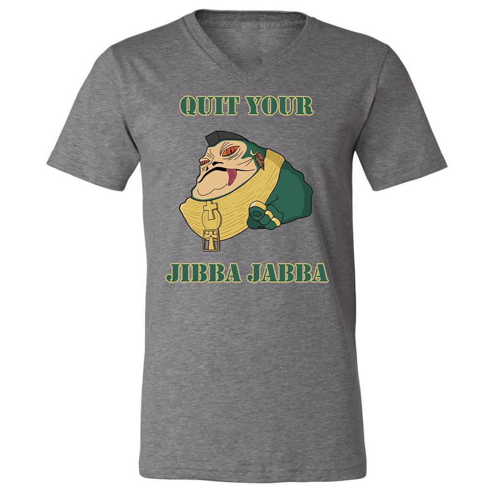 Unisex V-Neck T-Shirt - VLTF39YF - Deep Heather - 13