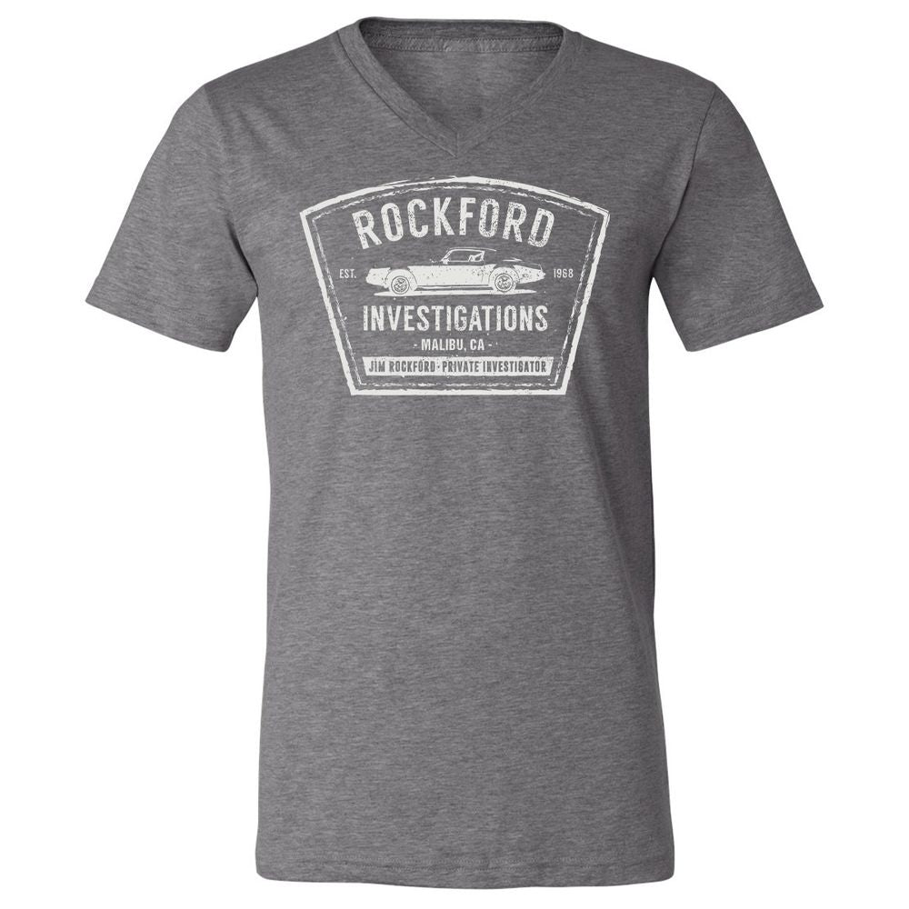 Unisex V-Neck T-Shirt - 7N4H7ENE - Deep Heather - 13