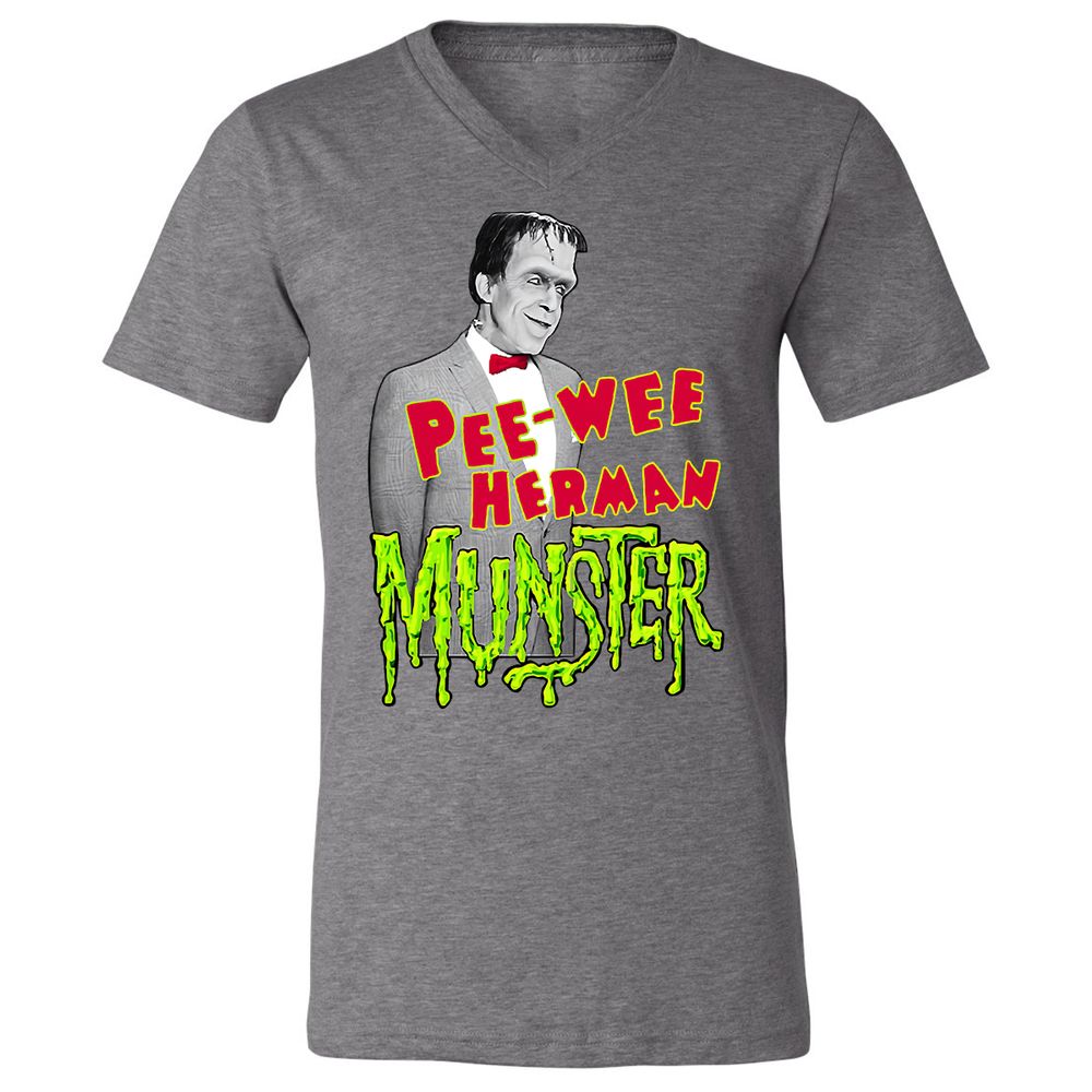 Unisex V-Neck T-Shirt - WEEKLD2D - Deep Heather - 13