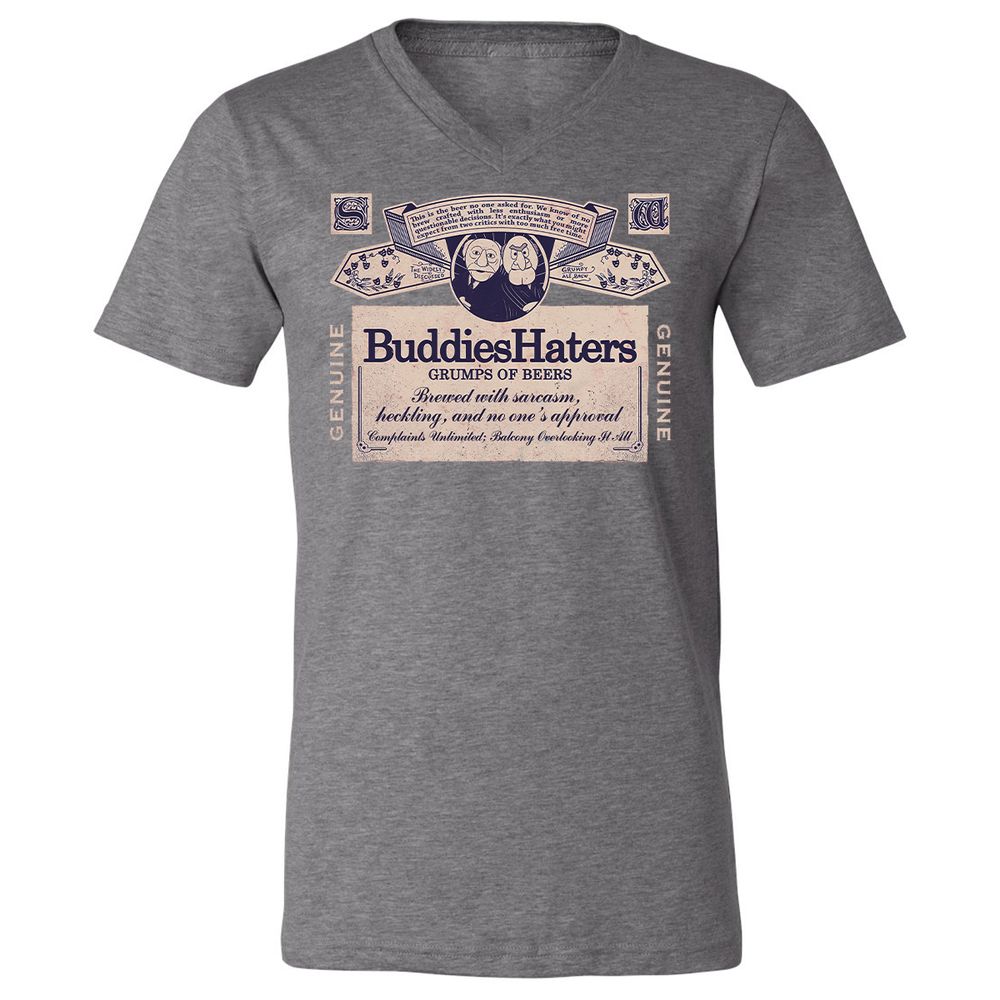 Unisex V-Neck T-Shirt - T6VUDP3H - Deep Heather - 13