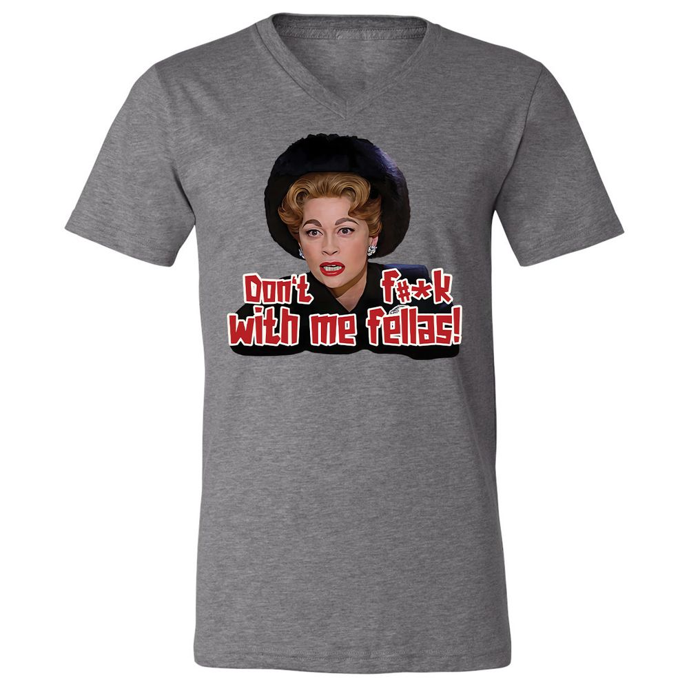 Unisex V-Neck T-Shirt - LSMPKTT8 - Deep Heather - 13