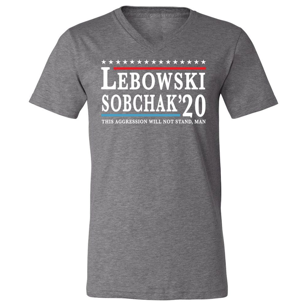 Unisex V-Neck T-Shirt - MV4JAR2U - Deep Heather - 13