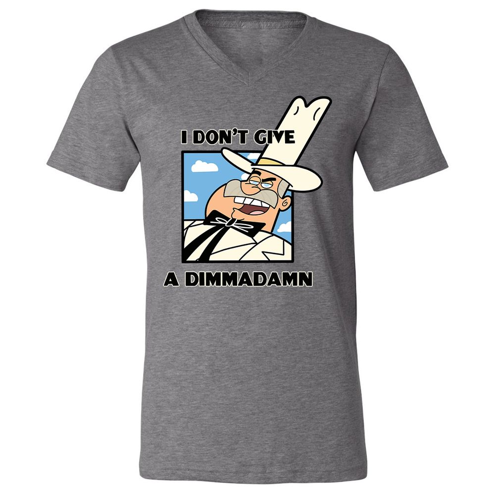 Unisex V-Neck T-Shirt - VTRFFSZ8 - Deep Heather - 13