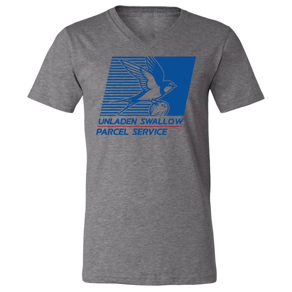 Unisex V-Neck T-Shirt - 55PU75KS - Deep Heather - 13