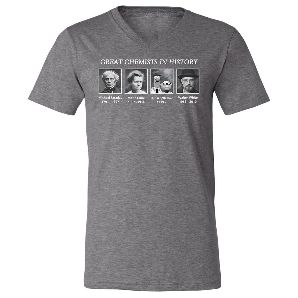 Unisex V-Neck T-Shirt - AY17SS1W - Deep Heather - 13