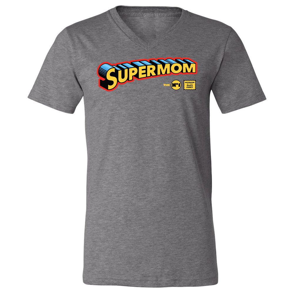 Unisex V-Neck T-Shirt - 2DL8WVKM - Deep Heather - 13