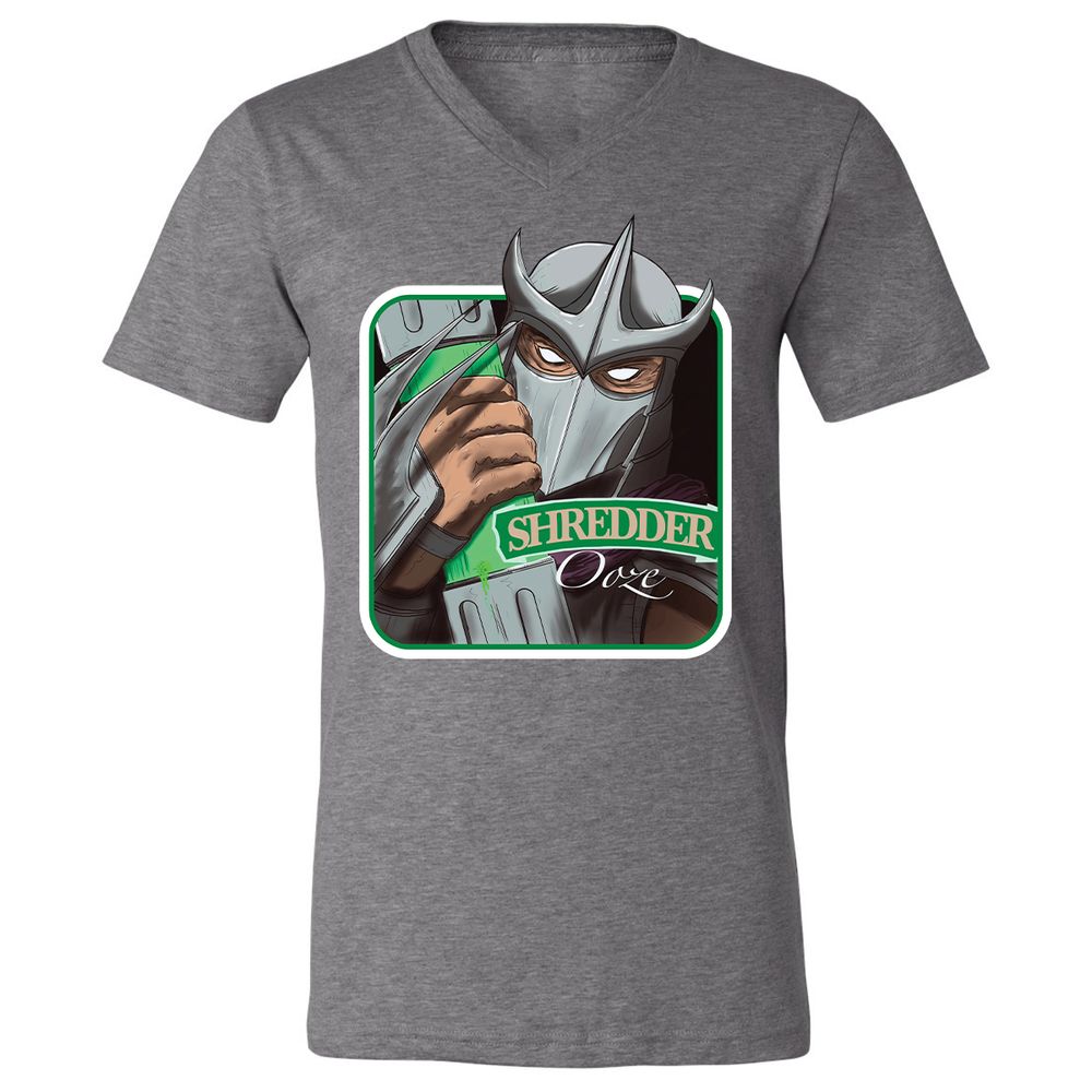 Unisex V-Neck T-Shirt - 45NWF4YQ - Deep Heather - 13