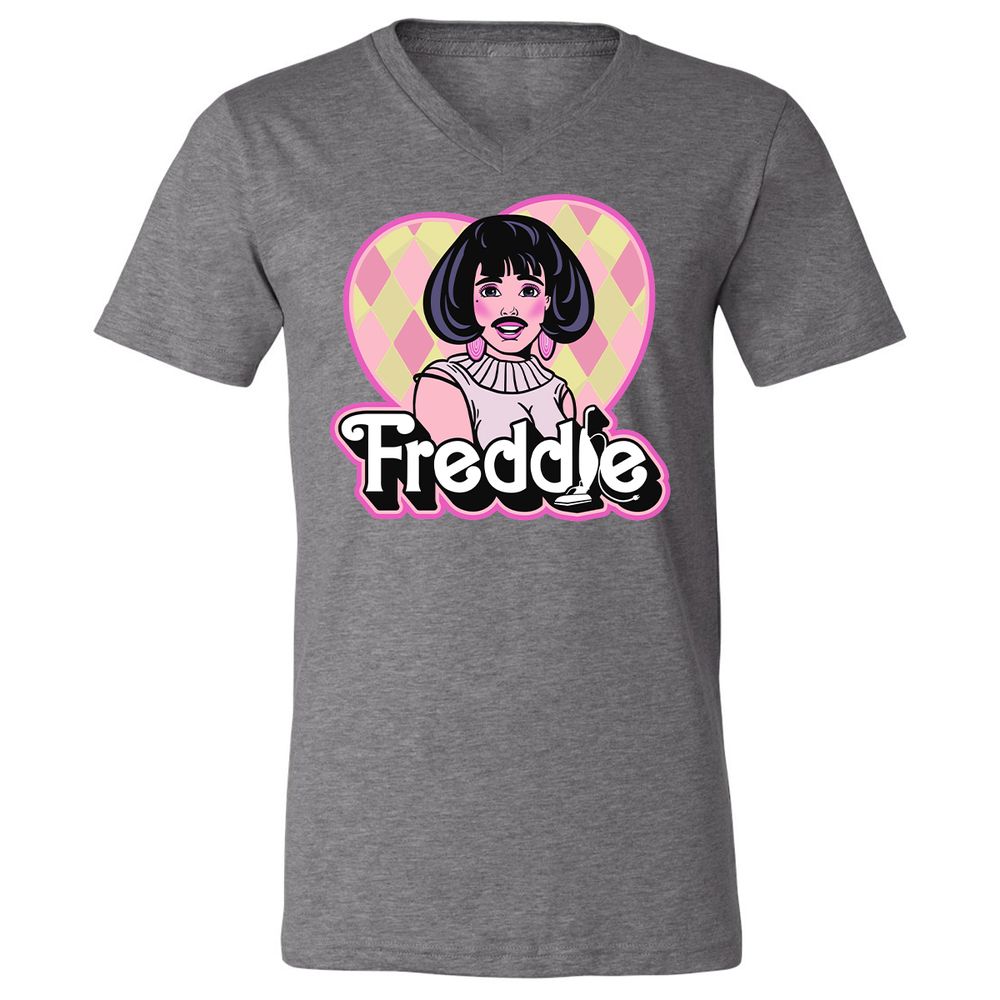 Unisex V-Neck T-Shirt - XN3U4MNA - Deep Heather - 13