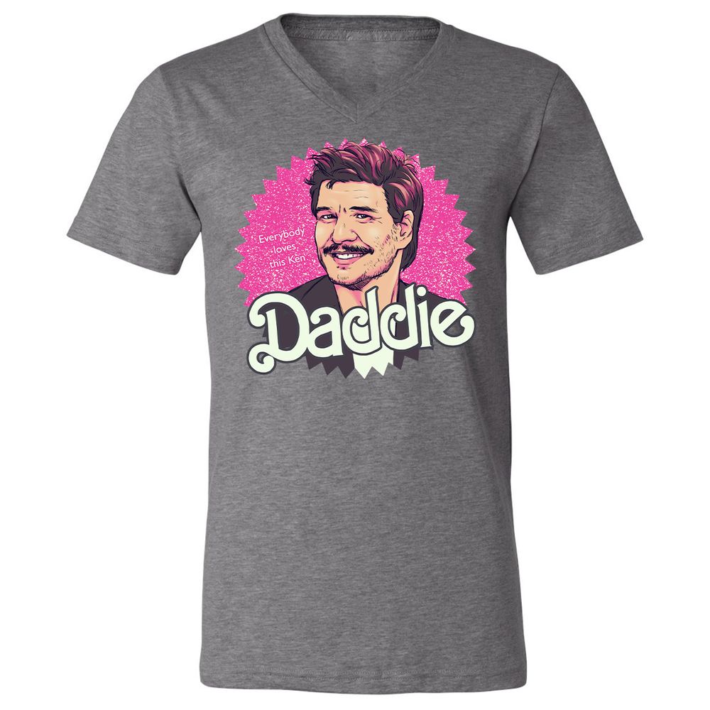 Unisex V-Neck T-Shirt - MCEWRUCV - Deep Heather - 13
