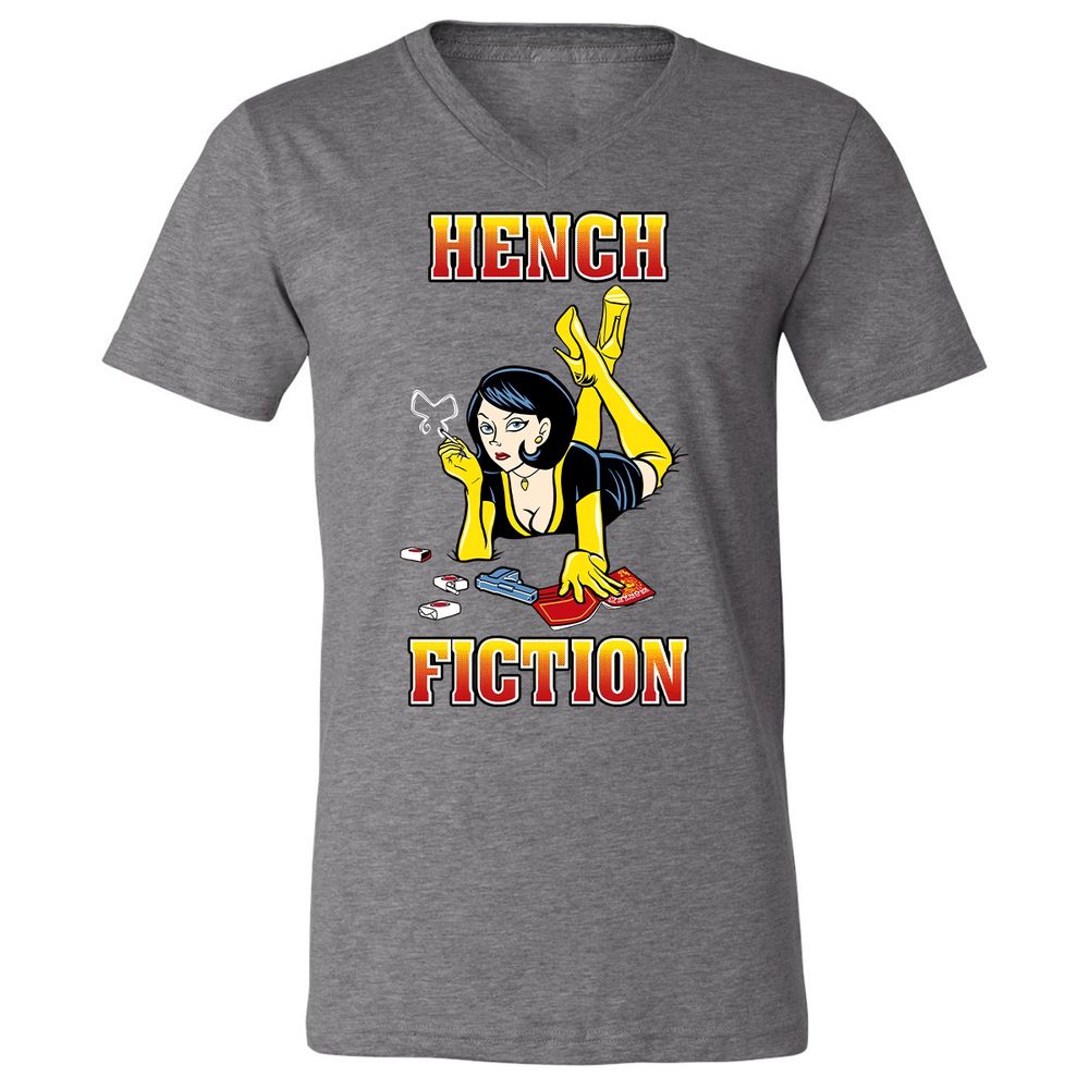 Unisex V-Neck T-Shirt - 9BPRKBAA - Deep Heather - 13