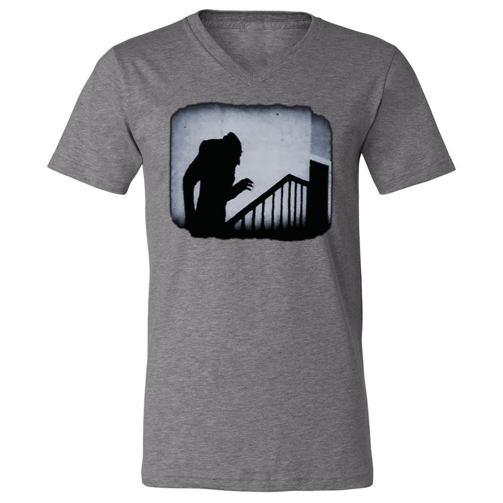 Unisex V-Neck T-Shirt - 2HDFAB66 - Deep Heather - 13