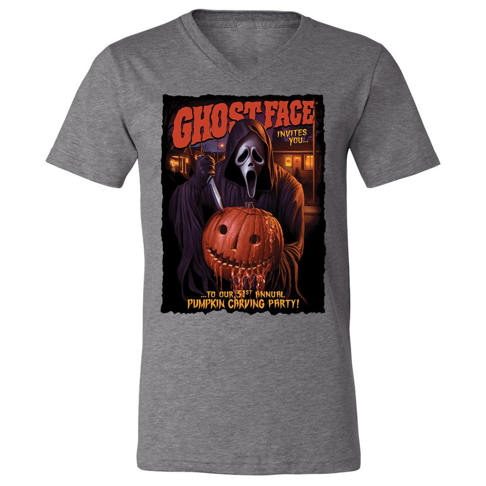 Unisex V-Neck T-Shirt - CCBFLJ9W - Deep Heather - 13