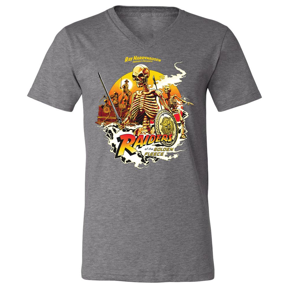 Unisex V-Neck T-Shirt - W55S8R8G - Deep Heather - 13