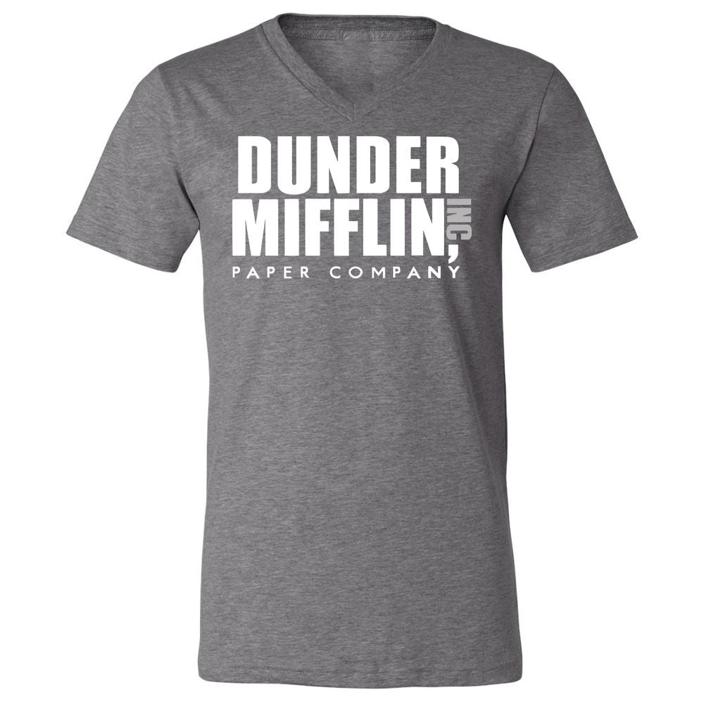 Unisex V-Neck T-Shirt - 69Q1TDTU - Deep Heather - 13