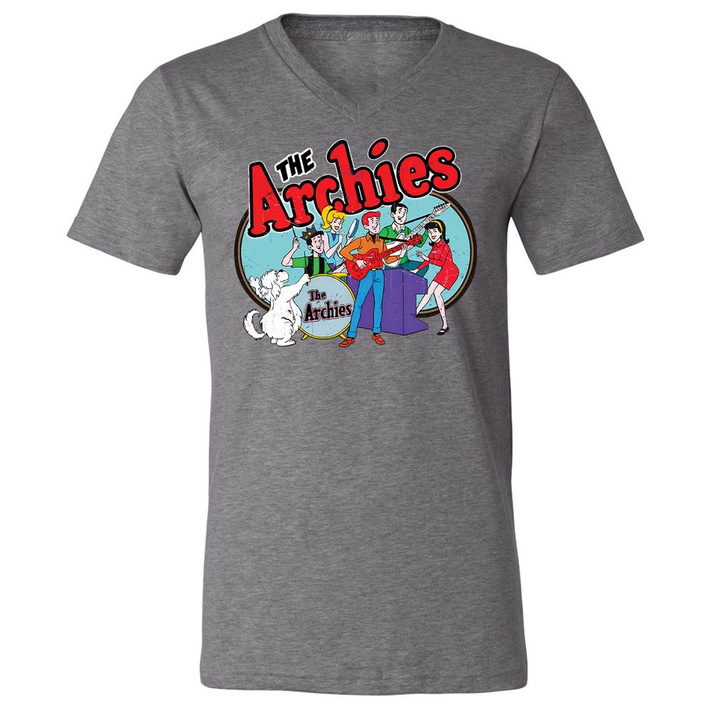 Unisex V-Neck T-Shirt - NT8GX82L - Deep Heather - 13