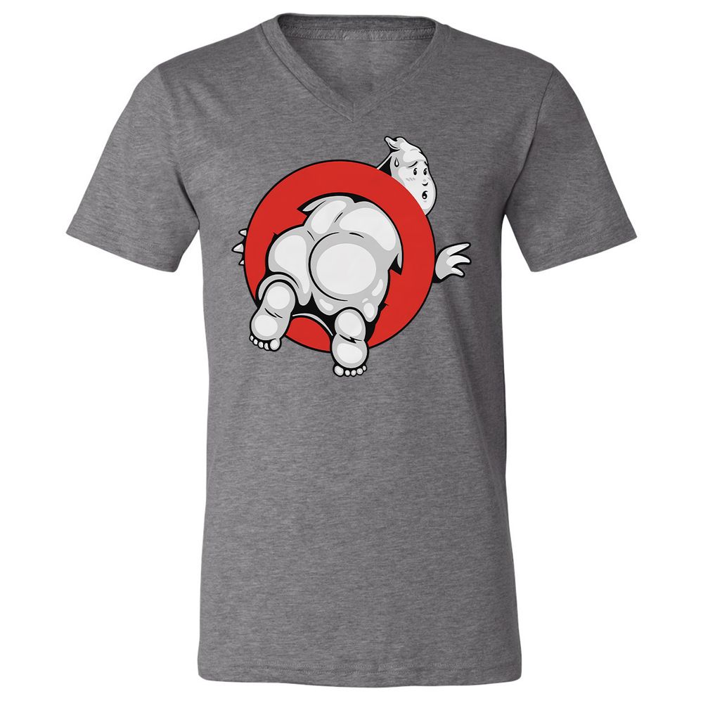 Unisex V-Neck T-Shirt - S8EUNX6Z - Deep Heather - 13