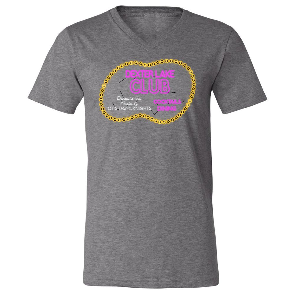 Unisex V-Neck T-Shirt - 7A43X13W - Deep Heather - 13