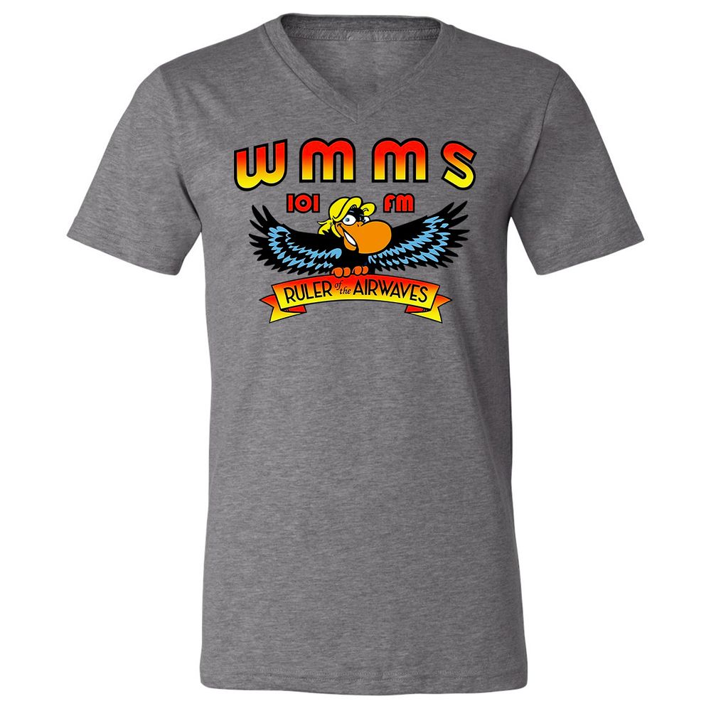 Unisex V-Neck T-Shirt - 8TV2HX64 - Deep Heather - 13