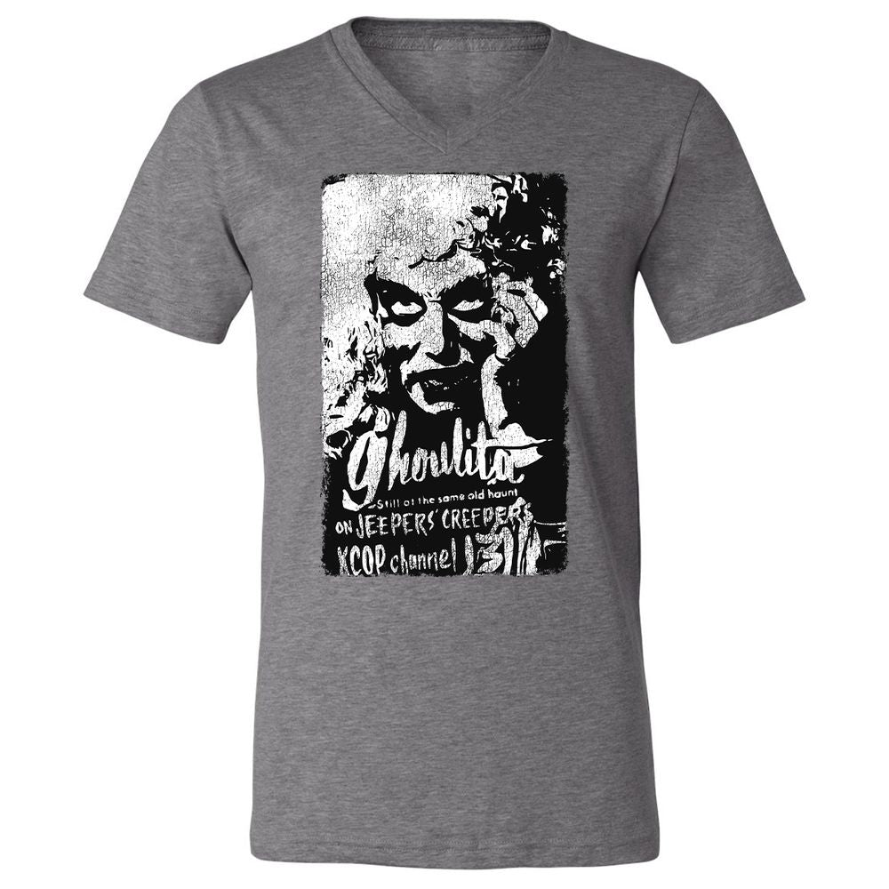 Unisex V-Neck T-Shirt - H7LA5DUX - Deep Heather - 13