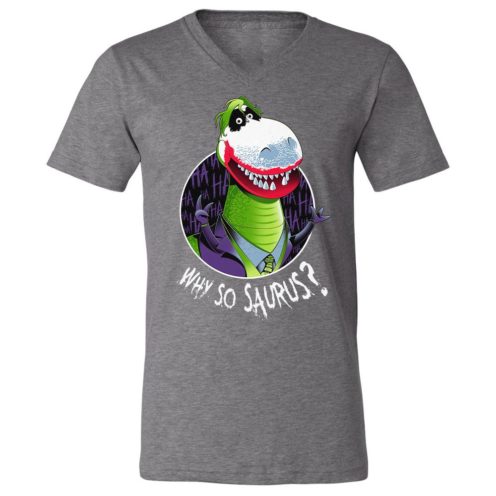 Unisex V-Neck T-Shirt - K9W2TSJ5 - Deep Heather - 13