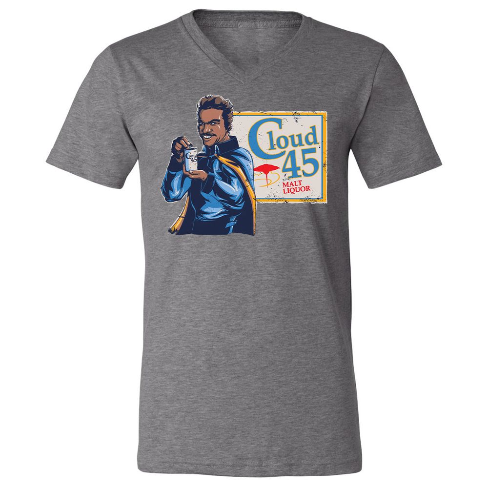 Unisex V-Neck T-Shirt - BLYJPUN9 - Deep Heather - 13