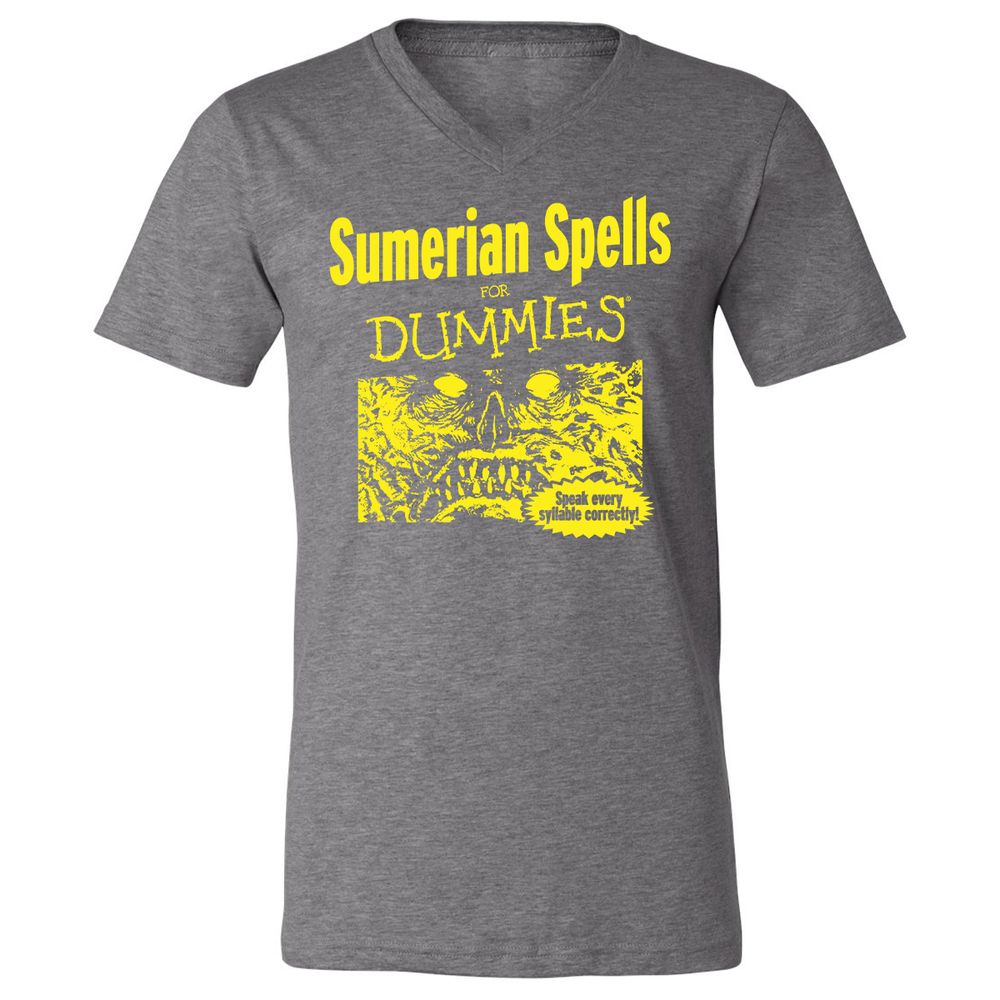 Unisex V-Neck T-Shirt - HQ4F99BC - Deep Heather - 13