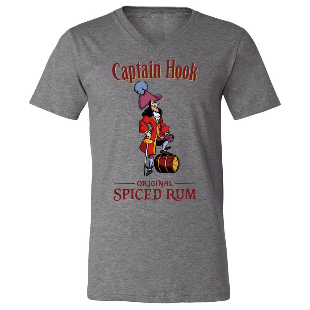 Unisex V-Neck T-Shirt - TJZ4Z6EP - Deep Heather - 13