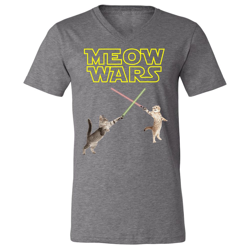 Unisex V-Neck T-Shirt - LFZZ339A - Deep Heather - 13