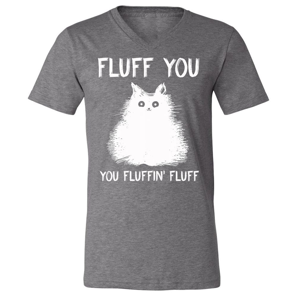 Unisex V-Neck T-Shirt - N3B1SQDU - Deep Heather - 13