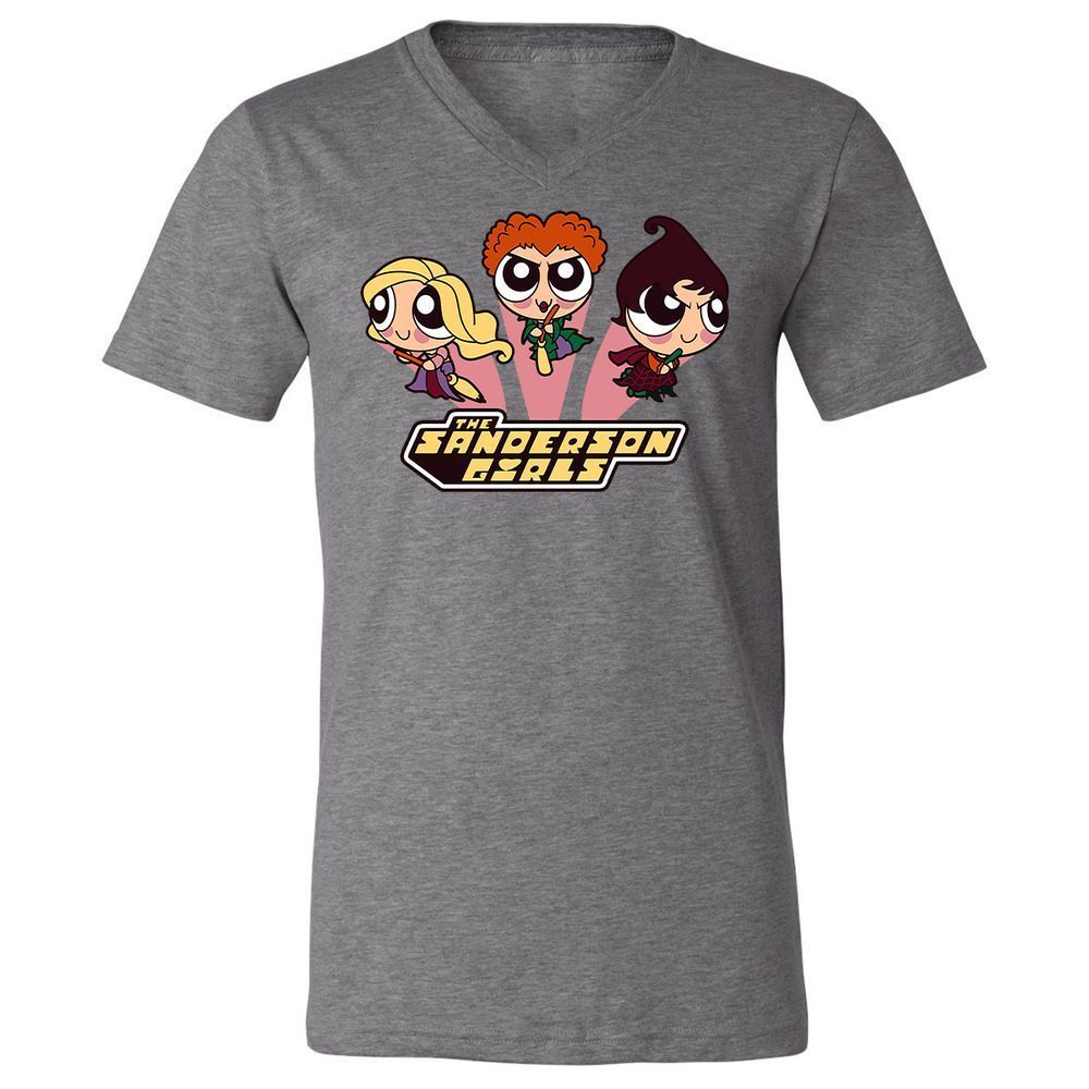 Unisex V-Neck T-Shirt - GZGTFH9X - Deep Heather - 13
