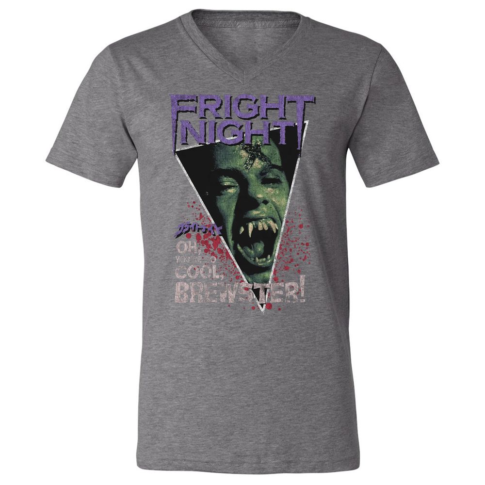 Unisex V-Neck T-Shirt - P46LCXEX - Deep Heather - 13