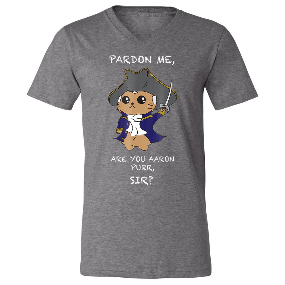 Unisex V-Neck T-Shirt - 1KCKLWAA - Deep Heather - 13