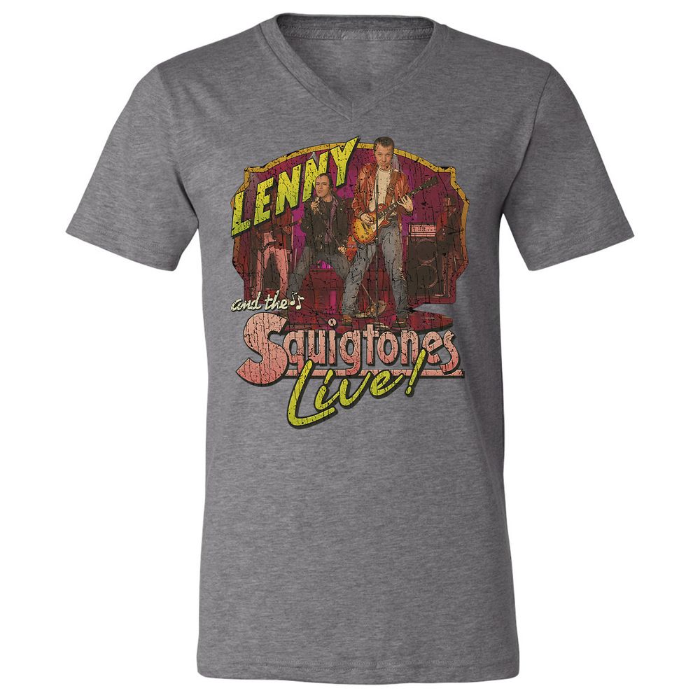 Unisex V-Neck T-Shirt - NHA53SFR - Deep Heather - 13
