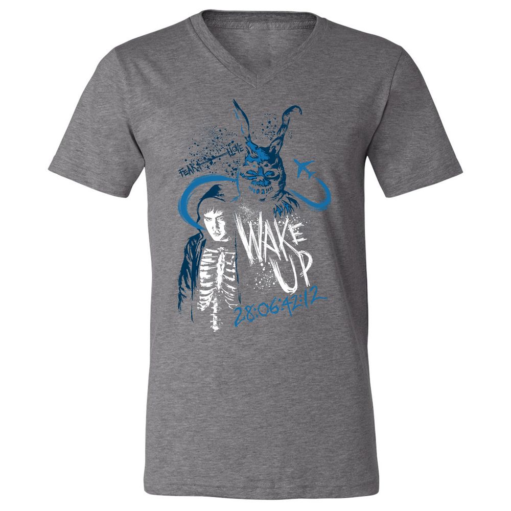 Unisex V-Neck T-Shirt - SB3LH27K - Deep Heather - 13