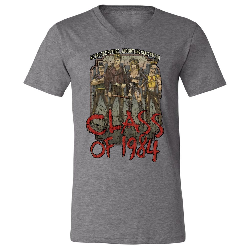 Unisex V-Neck T-Shirt - B639CDA3 - Deep Heather - 13