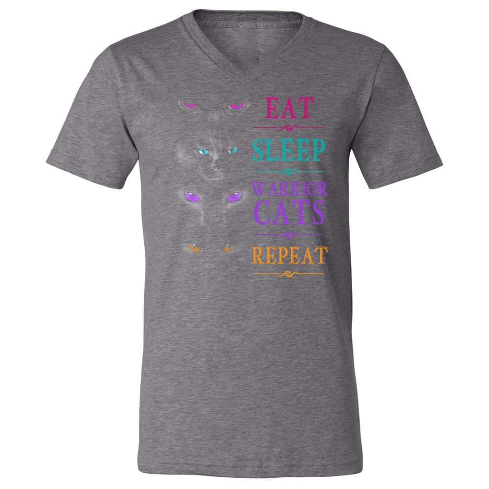 Unisex V-Neck T-Shirt - 537PELPV - Deep Heather - 13