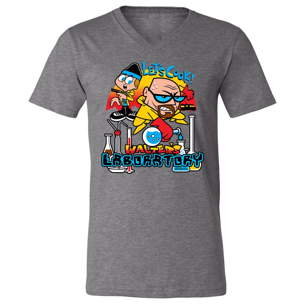 Unisex V-Neck T-Shirt - 29PZUUCS - Deep Heather - 13