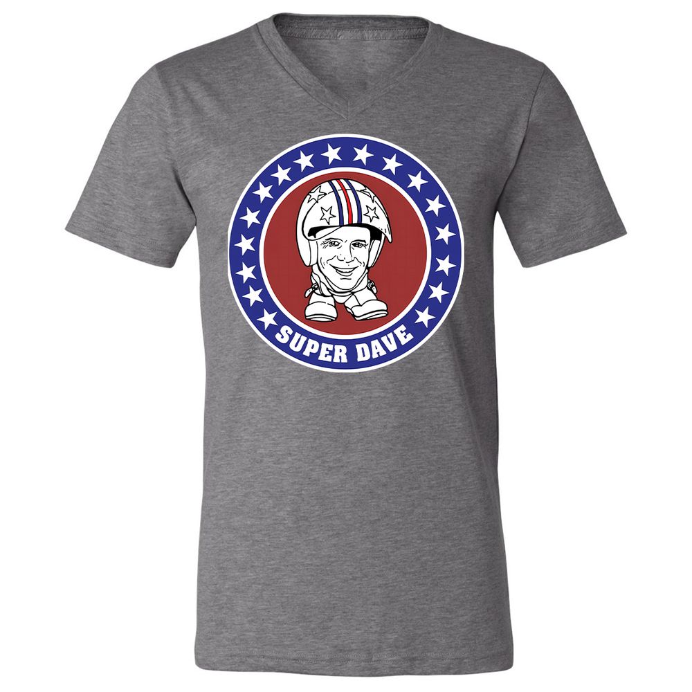 Unisex V-Neck T-Shirt - ULX71FAG - Deep Heather - 13