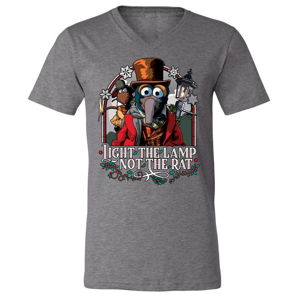 Unisex V-Neck T-Shirt - F2BNUMAW - Deep Heather - 13