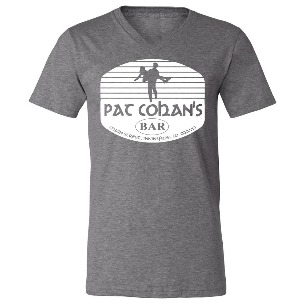 Unisex V-Neck T-Shirt - VPGAAQRZ - Deep Heather - 13