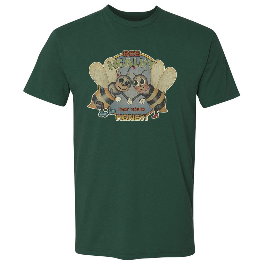 Bee Healthy Eat Your Honey - Forest Green - 13