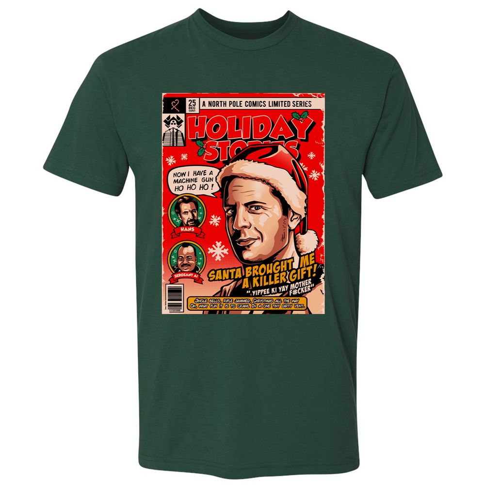 Premium Unisex T-Shirt - HXHFPLB1 - Forest Green - 13