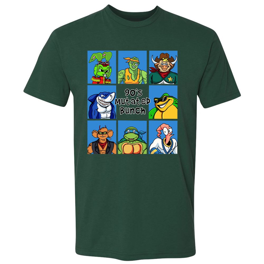 90's Mutated Bunch - Forest Green - 13