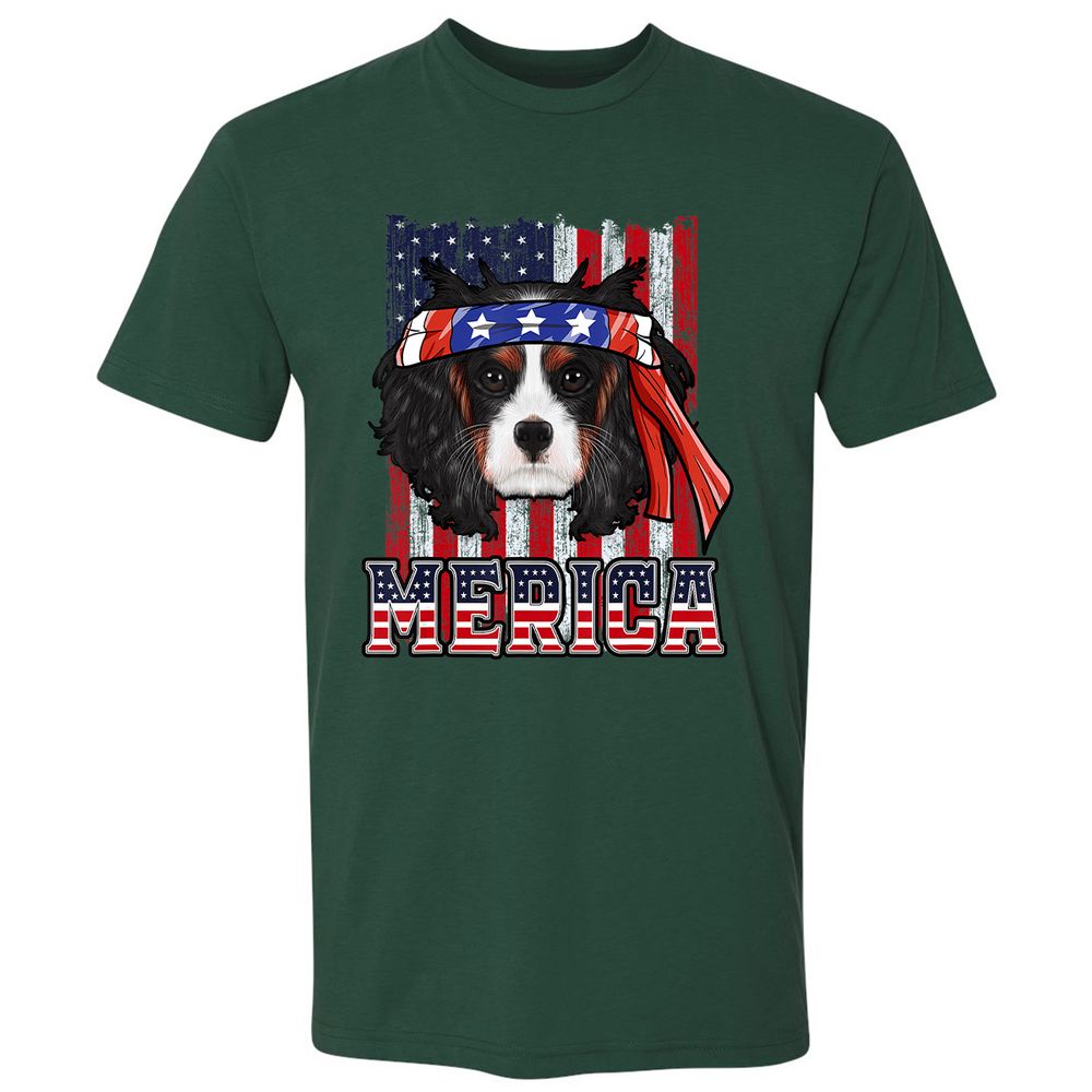 Premium Unisex T-Shirt - A87RXF75 - Forest Green - 13