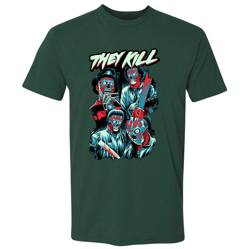 Premium Unisex T-Shirt - L9ND38MN - Forest Green - 13
