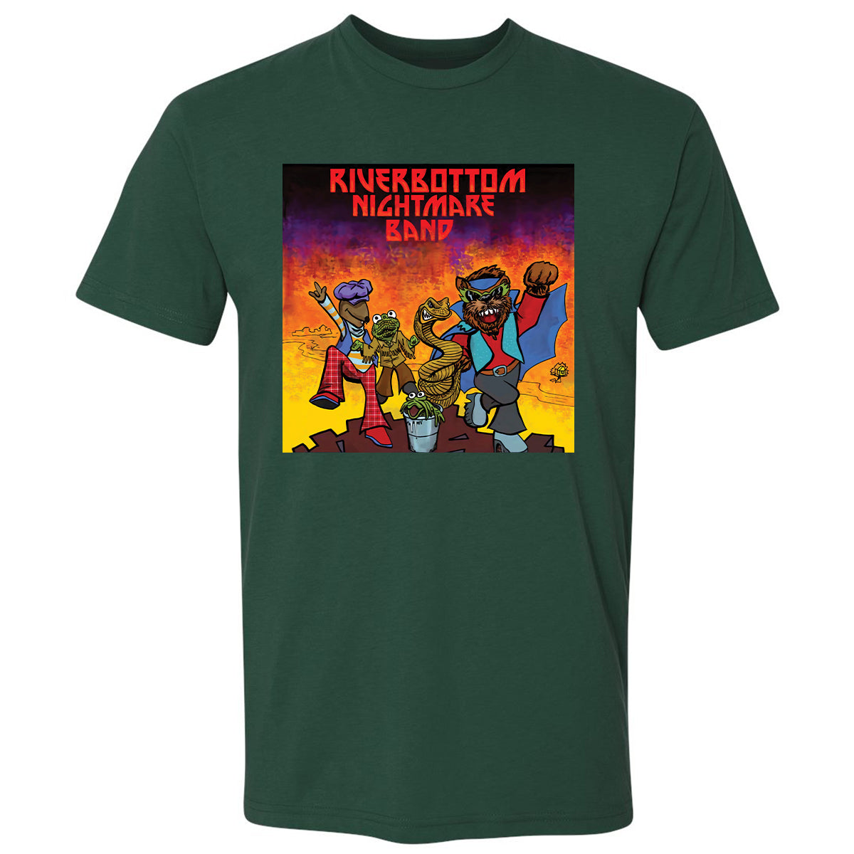 Premium Unisex T-Shirt - 5SXAQFKR - Forest Green - 13