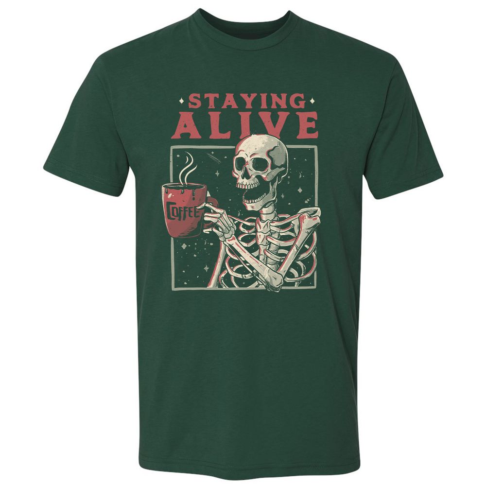 Premium Unisex T-Shirt - 7EC4NNKS - Forest Green - 13